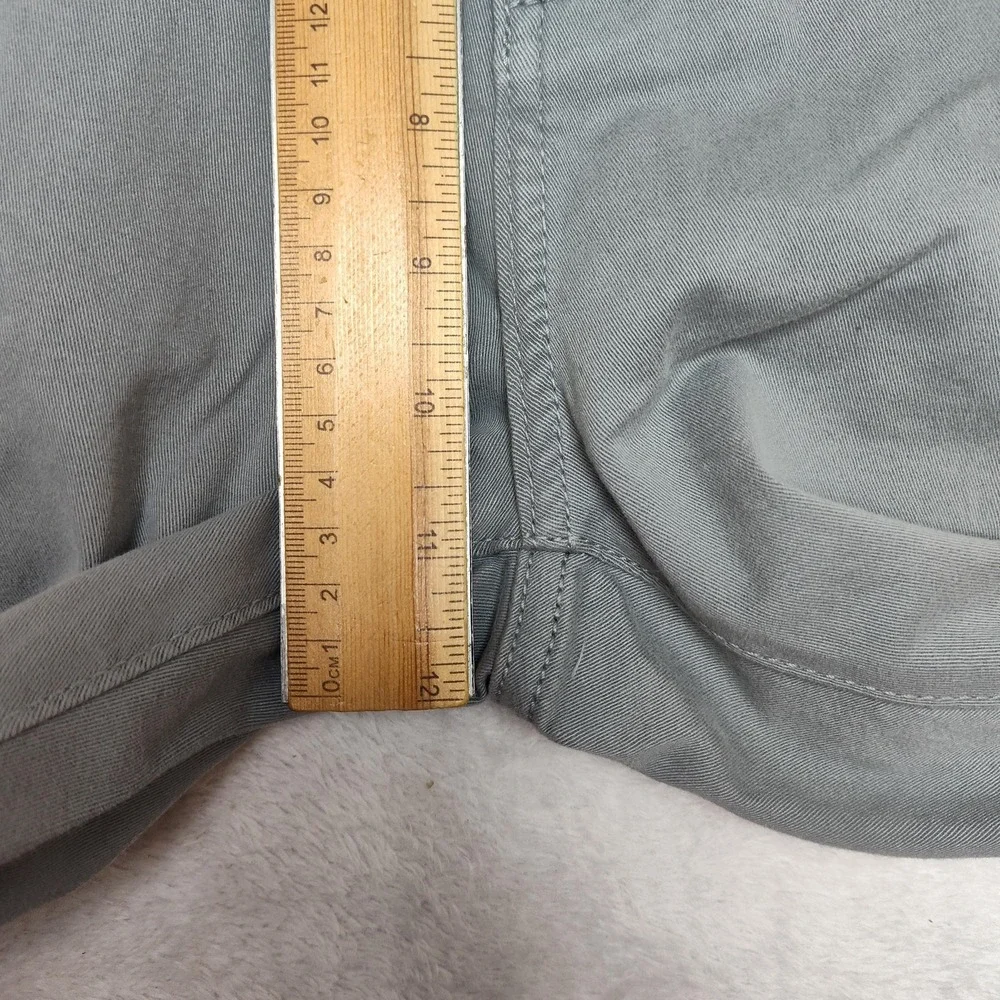 Mavi Jeans Mens 30x32 Gray Zach Straight Regular Denim Stretch Soft Twill Chino